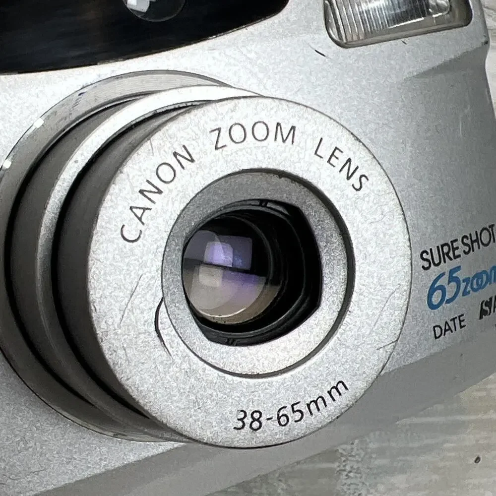 Canon Sure Shot 65 Zoom 35mm Point & Shoot Film Camera PARTIALLY Tested READ